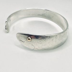 Eden Hand Arts Cape Cod Herring Fish Cuff Bracelet